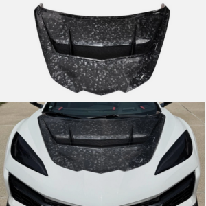Corvette C8 ZR1 Non-Functional Forged Carbon Fiber Hood